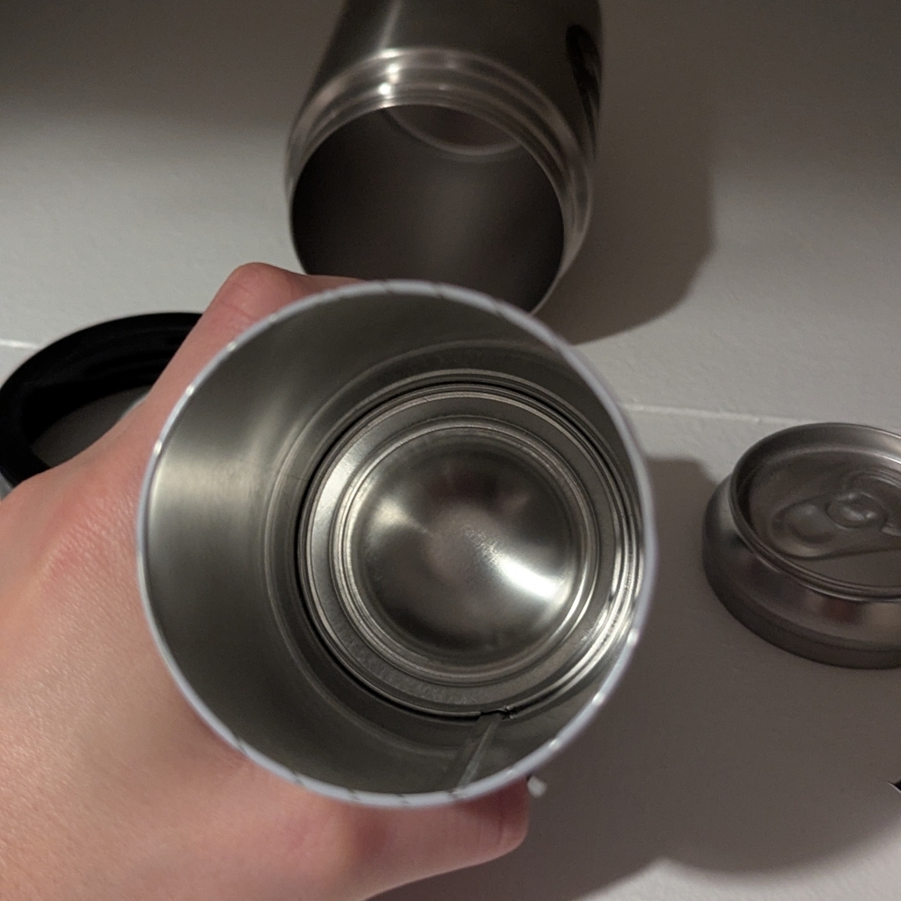 Yeti Can Tumbler Canisters For Soda & Beer Tailgating - Picture 4 of 11